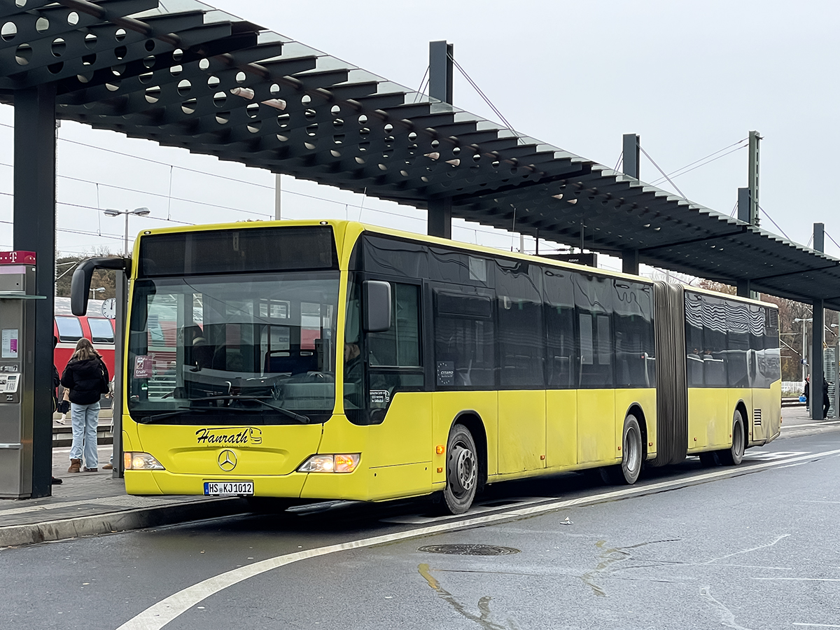 Heinsberg, Mercedes-Benz O530 Citaro Facelift G # HS-KJ 1012; Bergheim — Zugentgleisung — SEV/BNV Köln-Horrem-Düren-Aachen