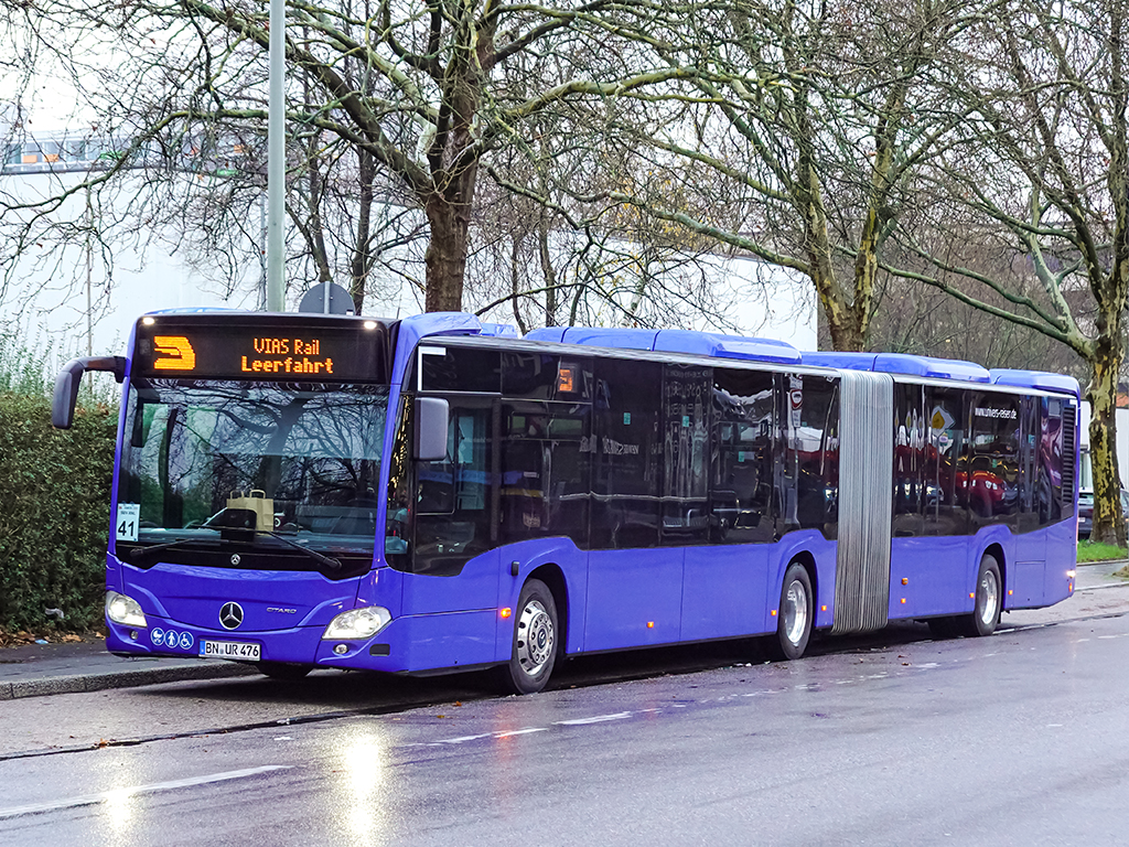 Bonn, Mercedes-Benz Citaro C2 G # 76; Oberhausen — Ersatzverkehr Generalsanierung Oberhausen — Emmerich