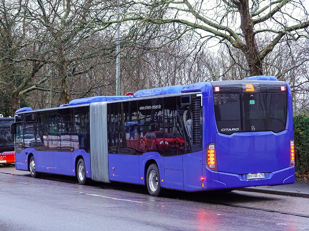 Bonn, Mercedes-Benz Citaro C2 G # 76; Oberhausen — Ersatzverkehr Generalsanierung Oberhausen — Emmerich