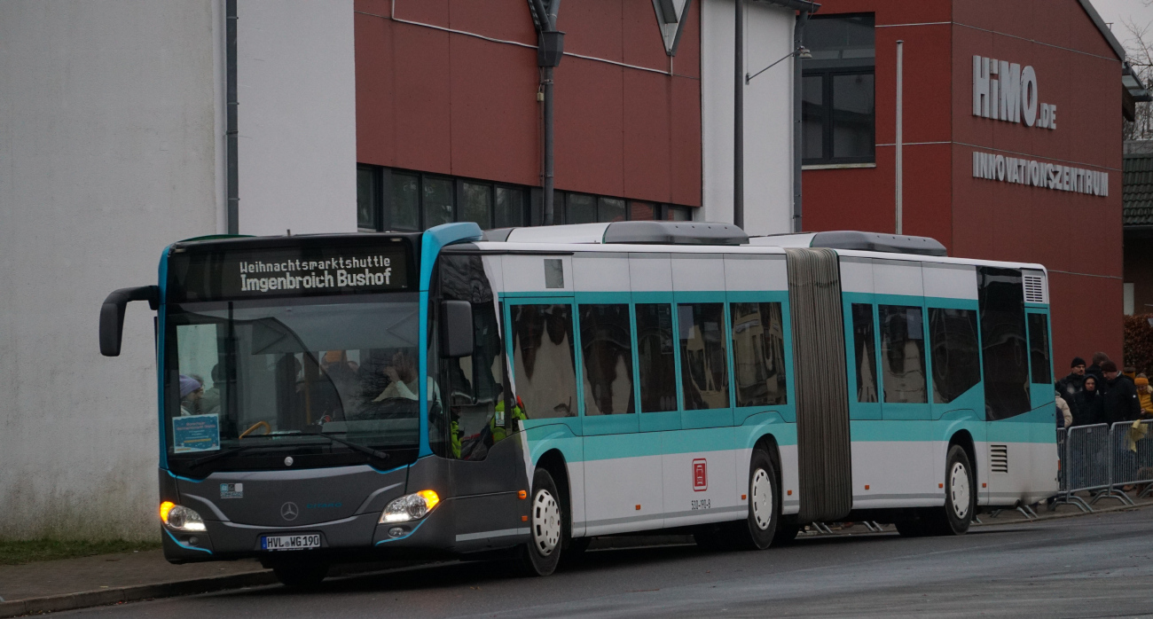 Nauen, Mercedes-Benz Citaro C2 G # HVL-WG 190