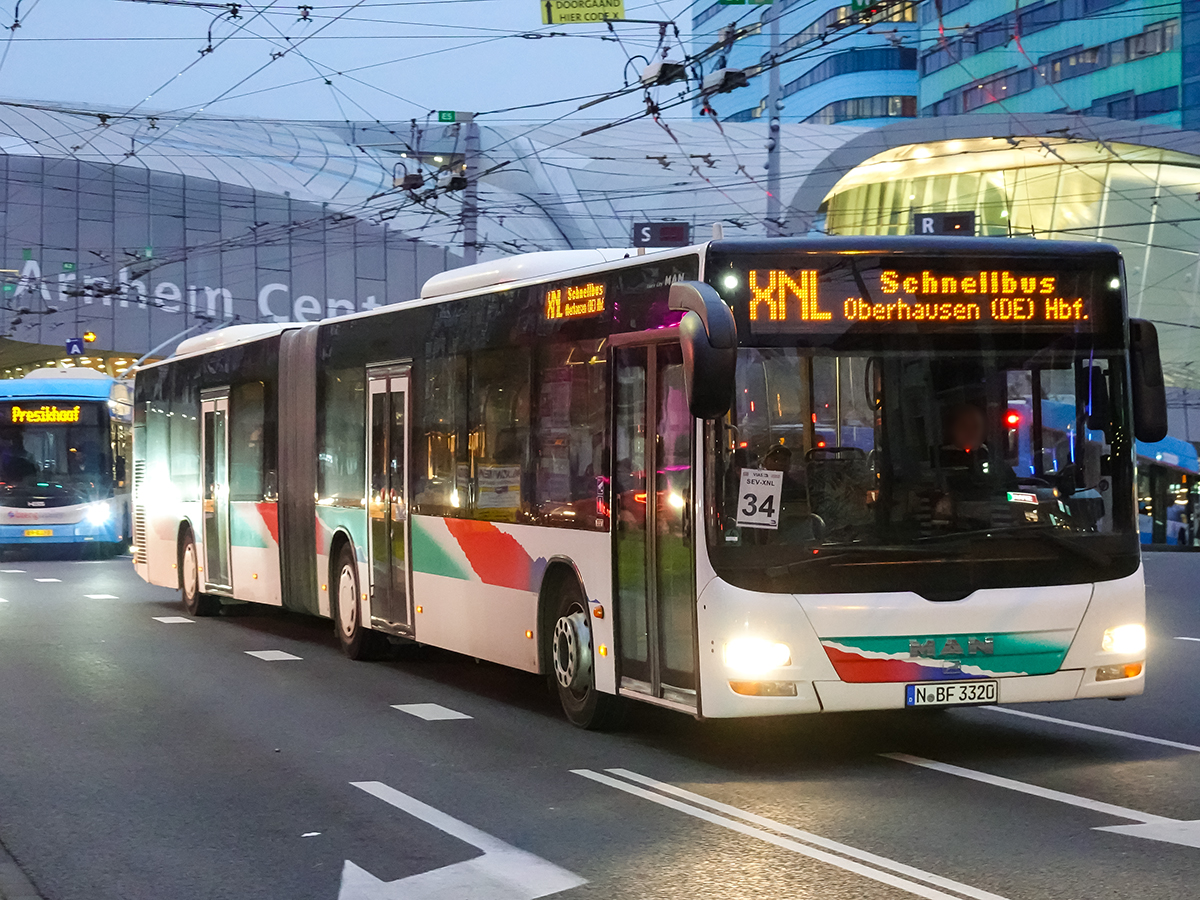 Nuremberg, MAN A23 Lion's City GL NG363 # N-BF 3320; Oberhausen — Ersatzverkehr Generalsanierung Oberhausen — Emmerich