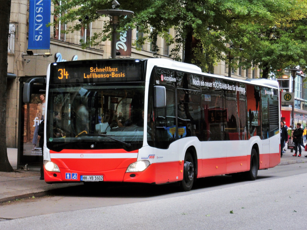 Hamburg, Mercedes-Benz Citaro C2 # 1602
