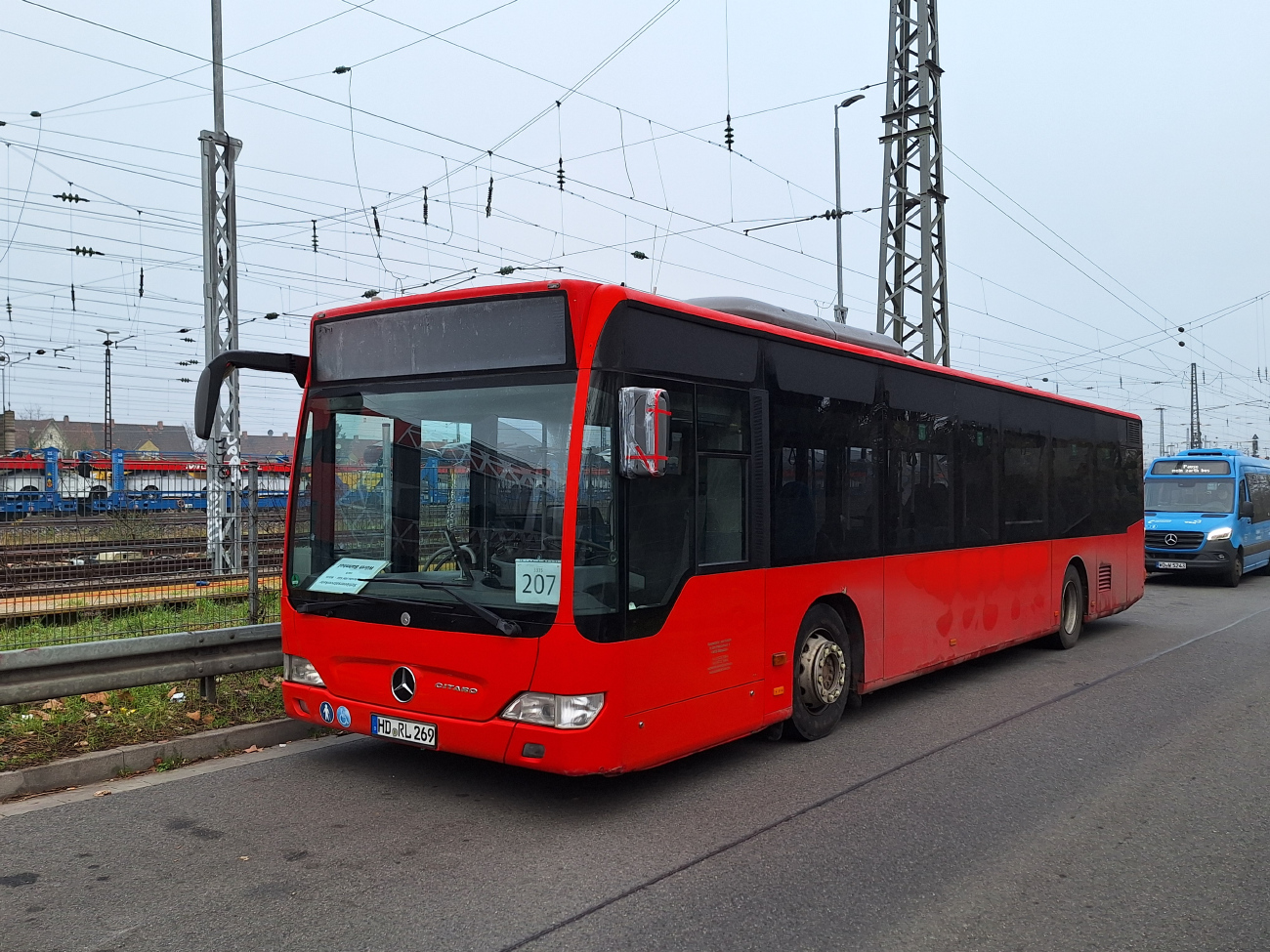 Heidelberg, Mercedes-Benz O530 Citaro Facelift # HD-RL 269; Worms — SEV Worms — Bensheim ("Nibelungenbahn")