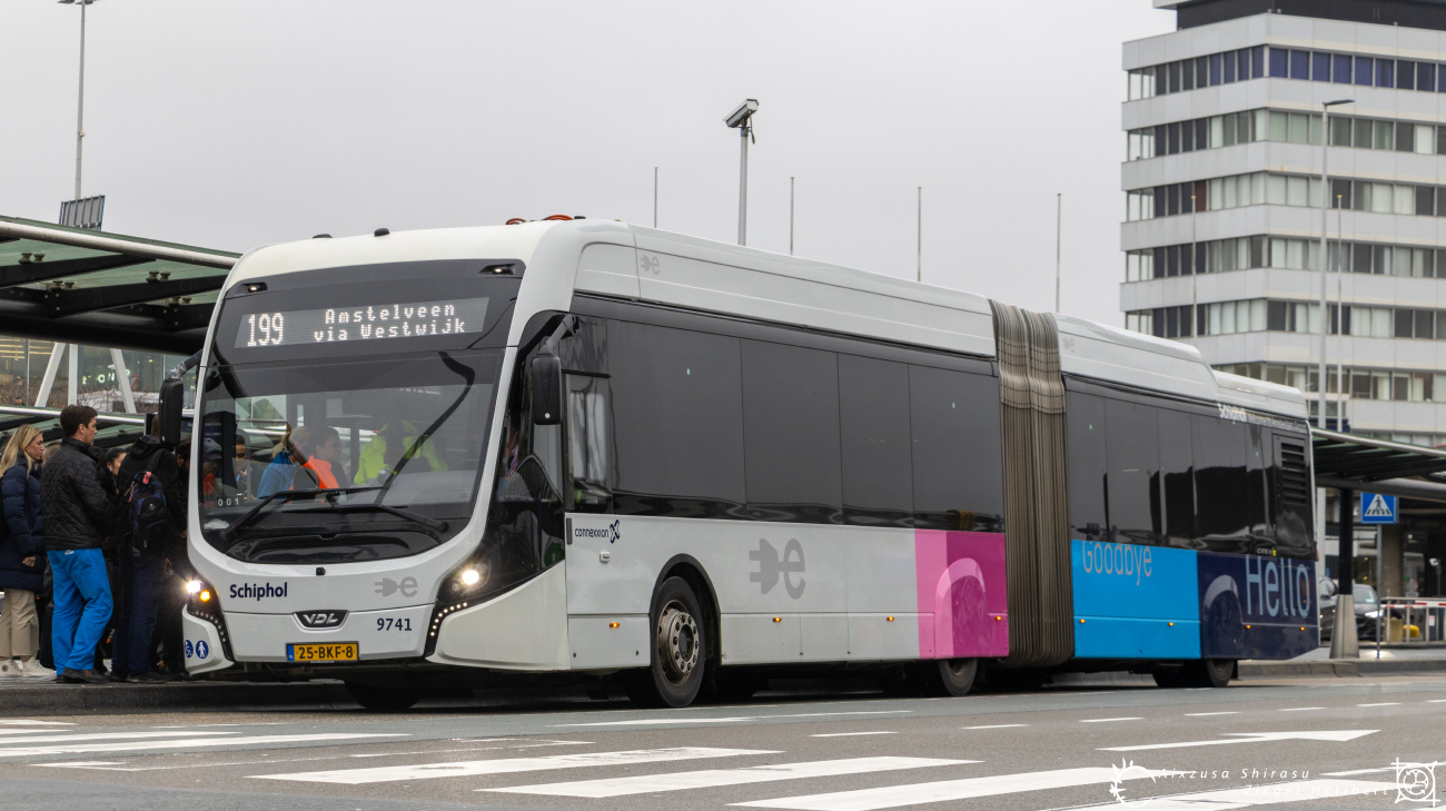 Haarlem, VDL Citea II SLFA-181 Electric (BRT) # 9741