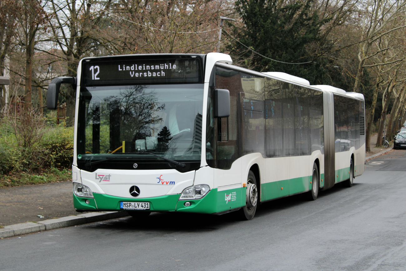 Karlstadt am Main, Mercedes-Benz Citaro C2 G # MSP-LY 431