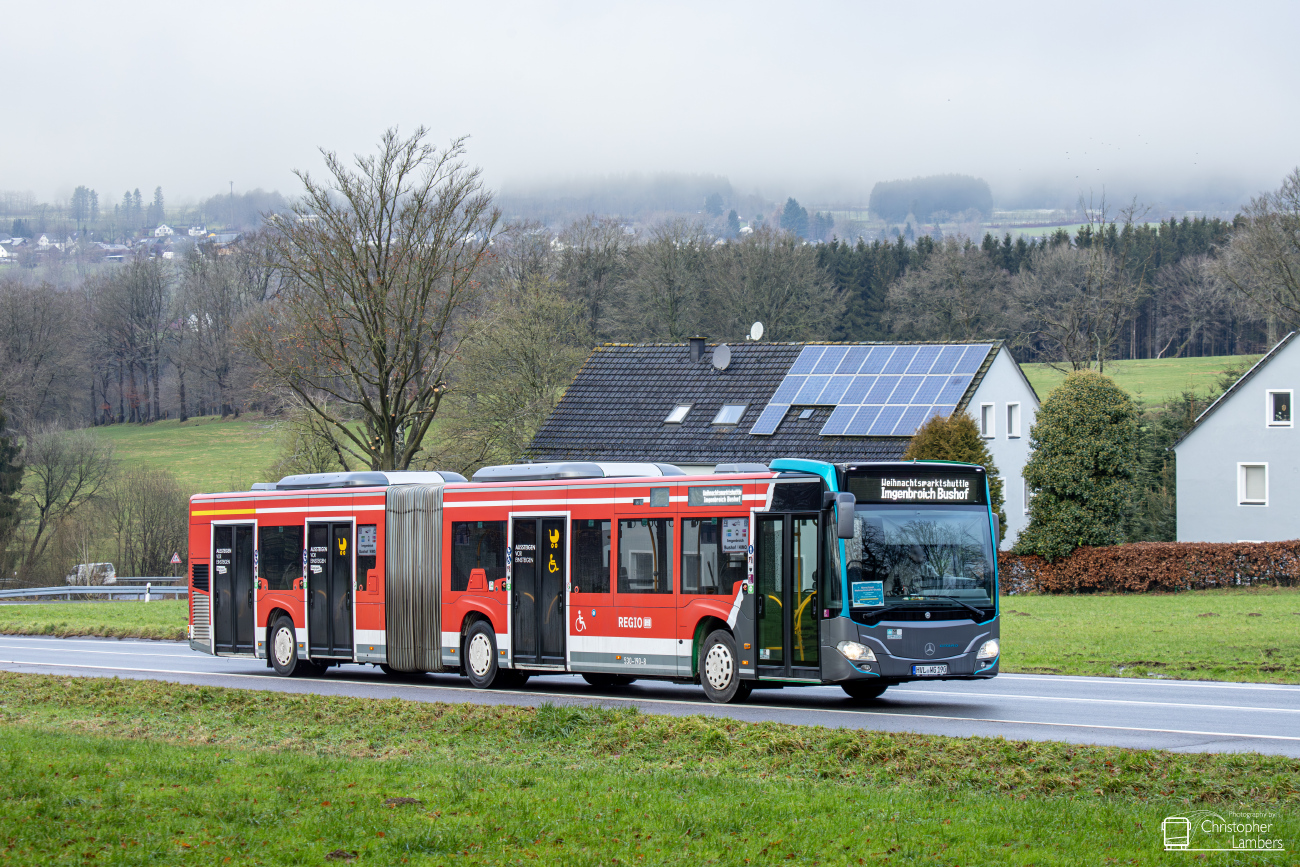Nauen, Mercedes-Benz Citaro C2 G # HVL-WG 190