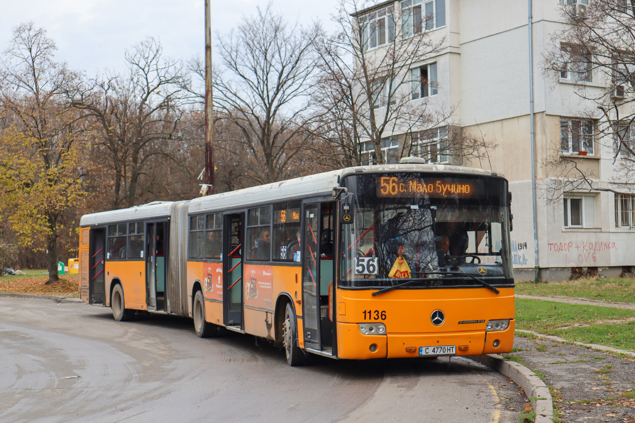 Sofia, Mercedes-Benz O345 Conecto I G # 1136