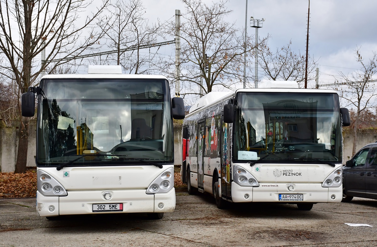 Nitra, Irisbus Citelis 12M CNG # AA-974OC; Nitra, Irisbus Citelis 12M CNG # 302 5ME