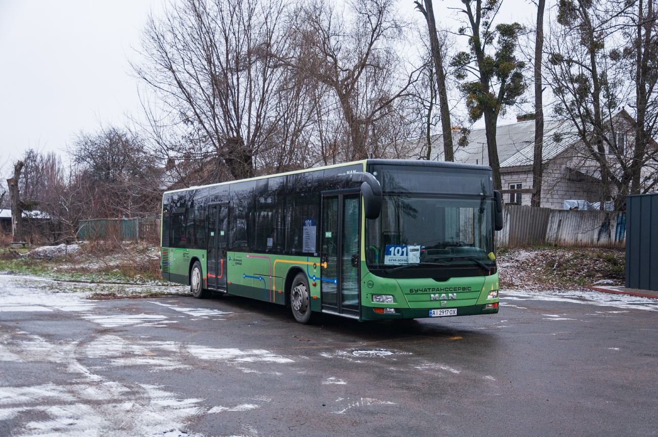 Bucha, MAN A21 Lion's City NL283 # АІ 2917 ОХ