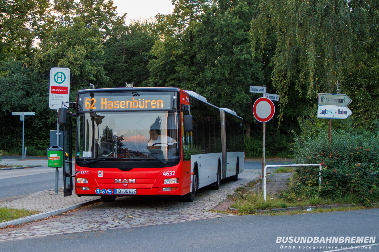 Bremen, MAN A23 Lion's City GL NG323 # 4632