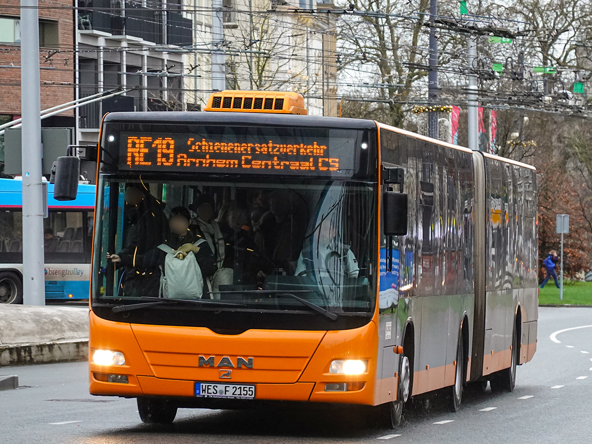 Wesel, MAN A23 Lion's City G NG313 # WES-F 2155; Oberhausen — Ersatzverkehr Generalsanierung Oberhausen — Emmerich