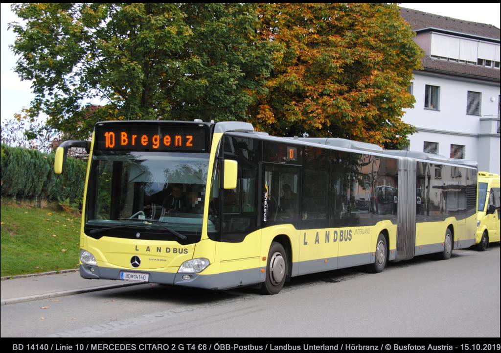 Bregenz, Mercedes-Benz Citaro C2 G # 14140