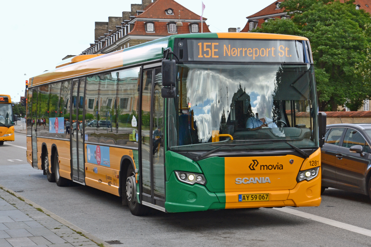 Copenhagen, Scania Citywide LE 14.7M # 1281