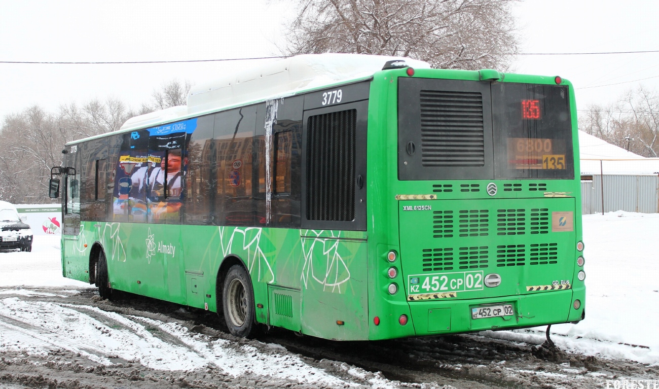 Almaty, Golden Dragon XML6125CN # 3779