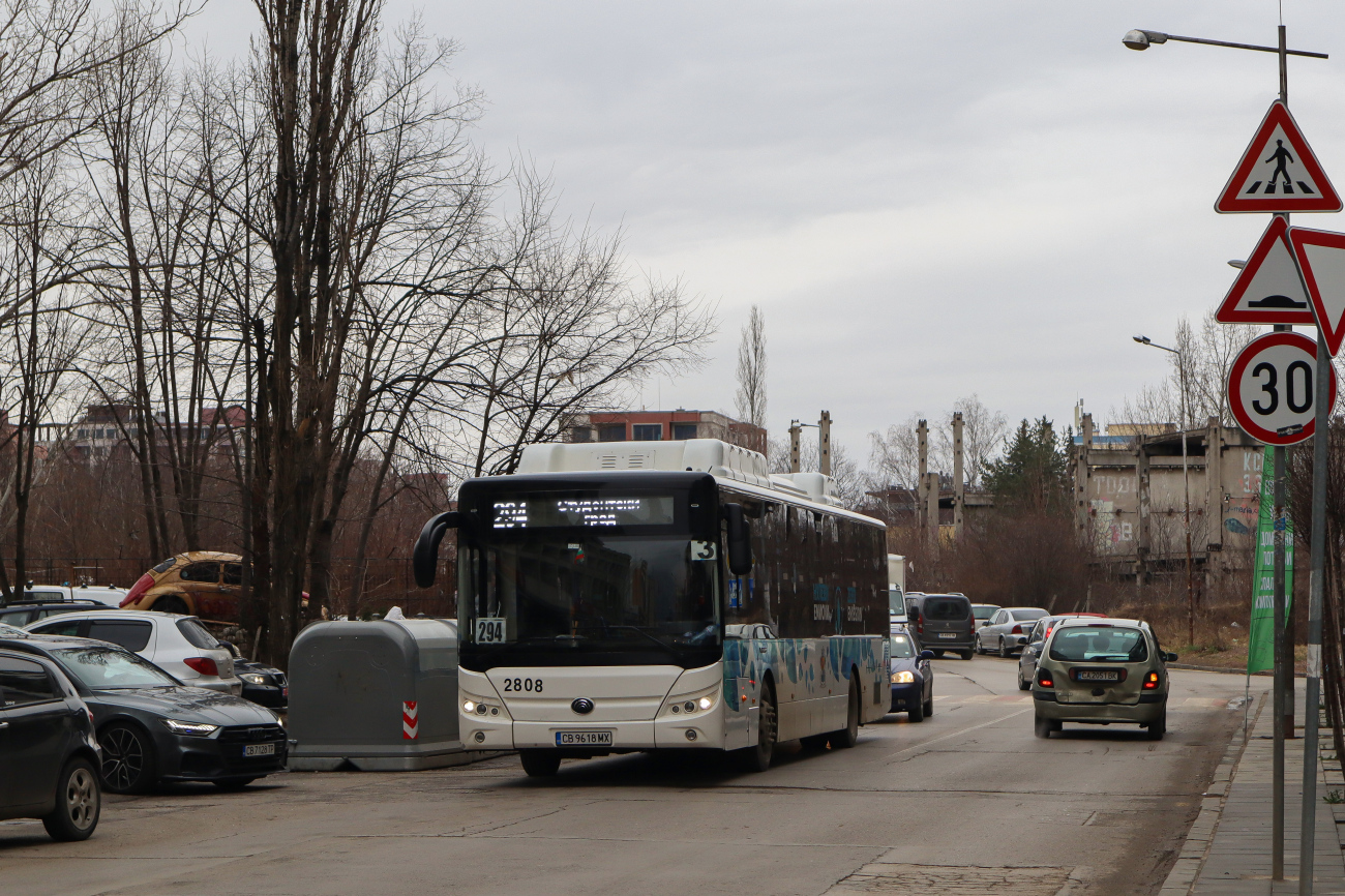 Sofia, Yutong E12LF # 2808