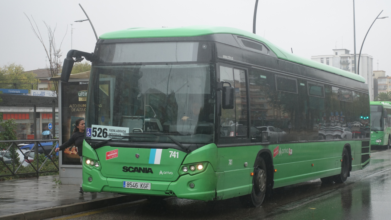 Madrid, Scania Citywide LE 12M Hybrid # 741