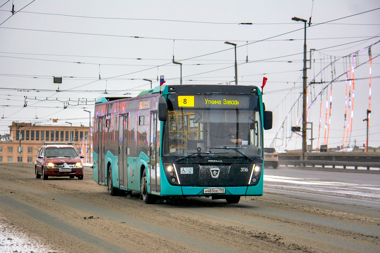 Saint Petersburg, NefAZ-5299-40-52 # 3116