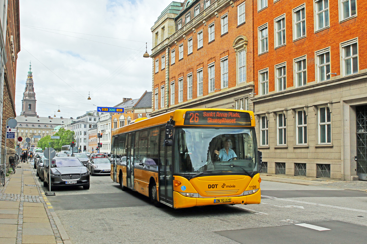 Copenhagen, Scania OmniLink CK230UB 4x2LB # 1128