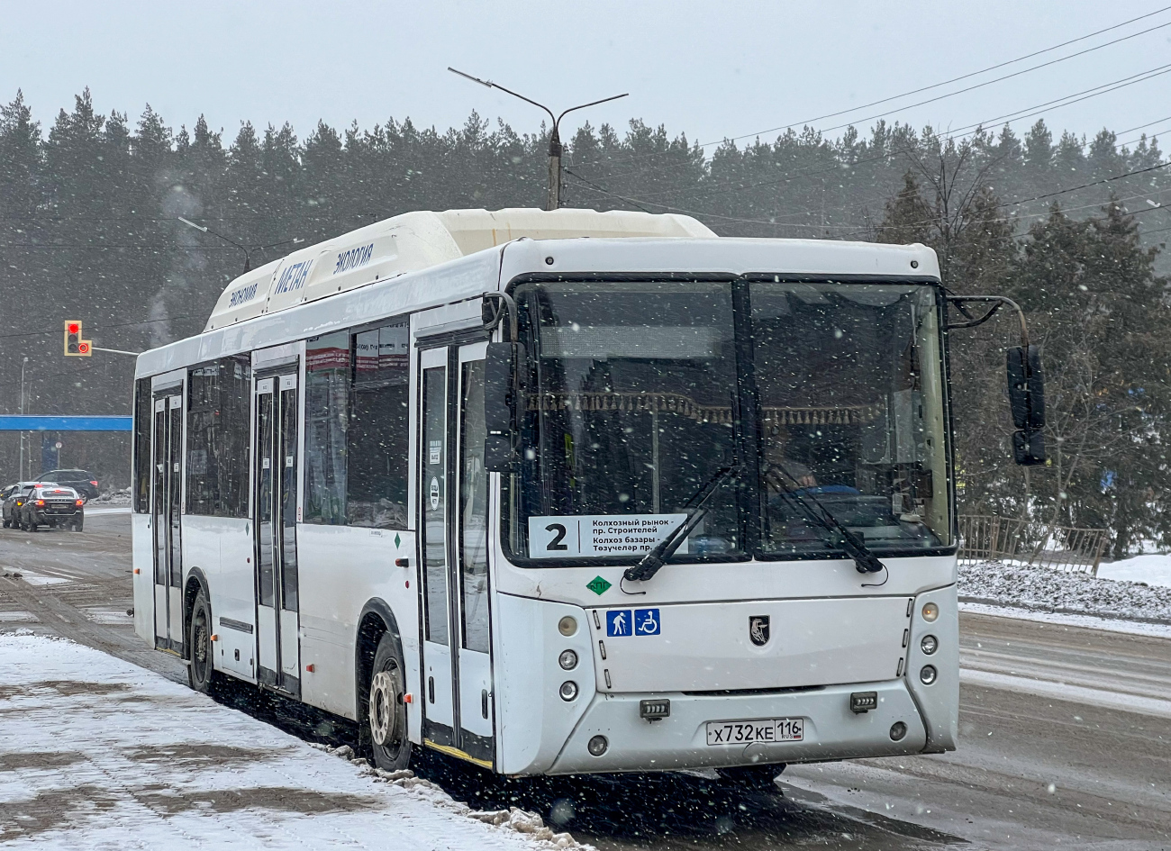 Zelenodlsk, NefAZ-5299-30-51 (5299UN) # Х 732 КЕ 116