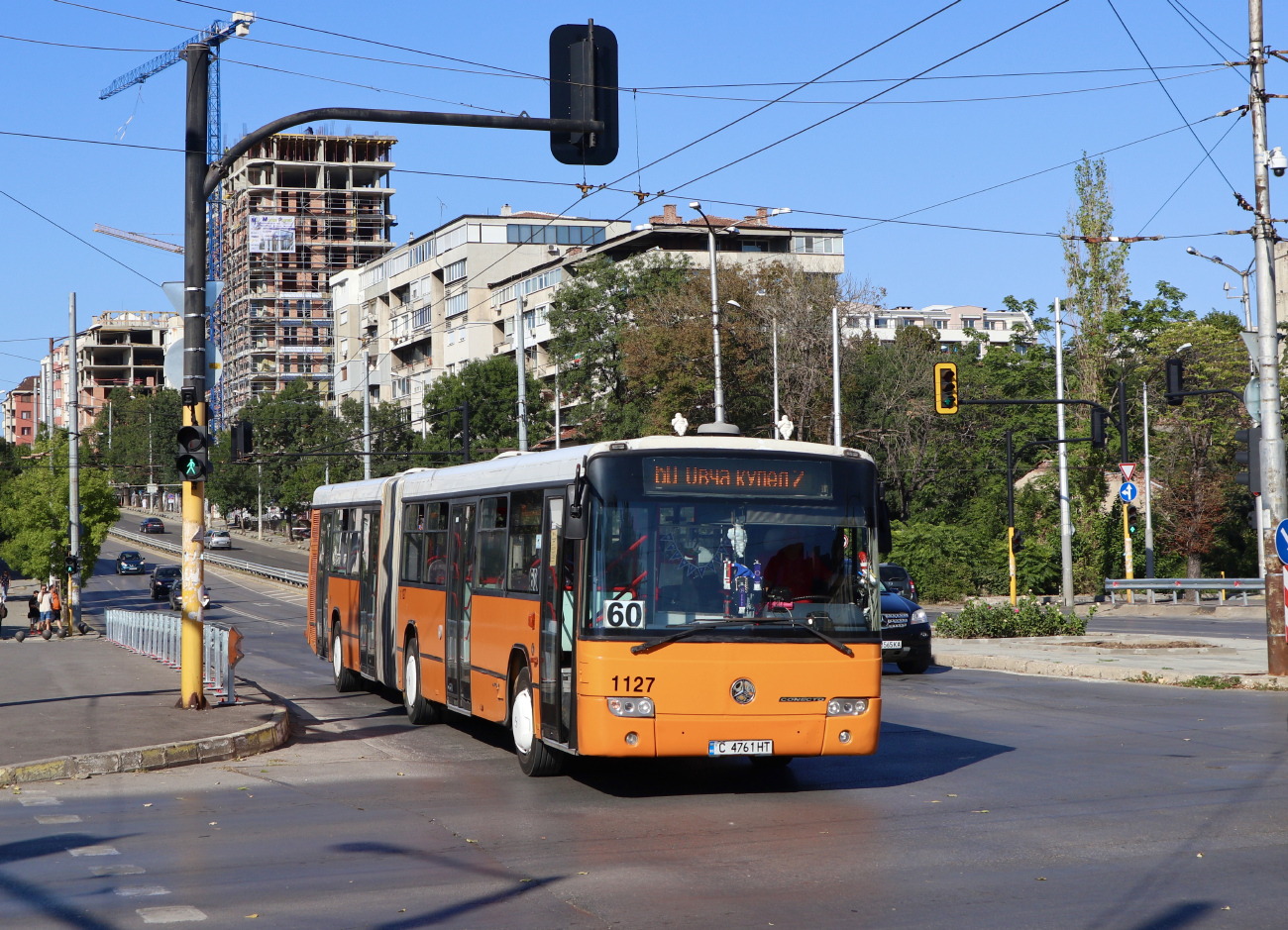 Sofia, Mercedes-Benz O345 Conecto I G # 1127