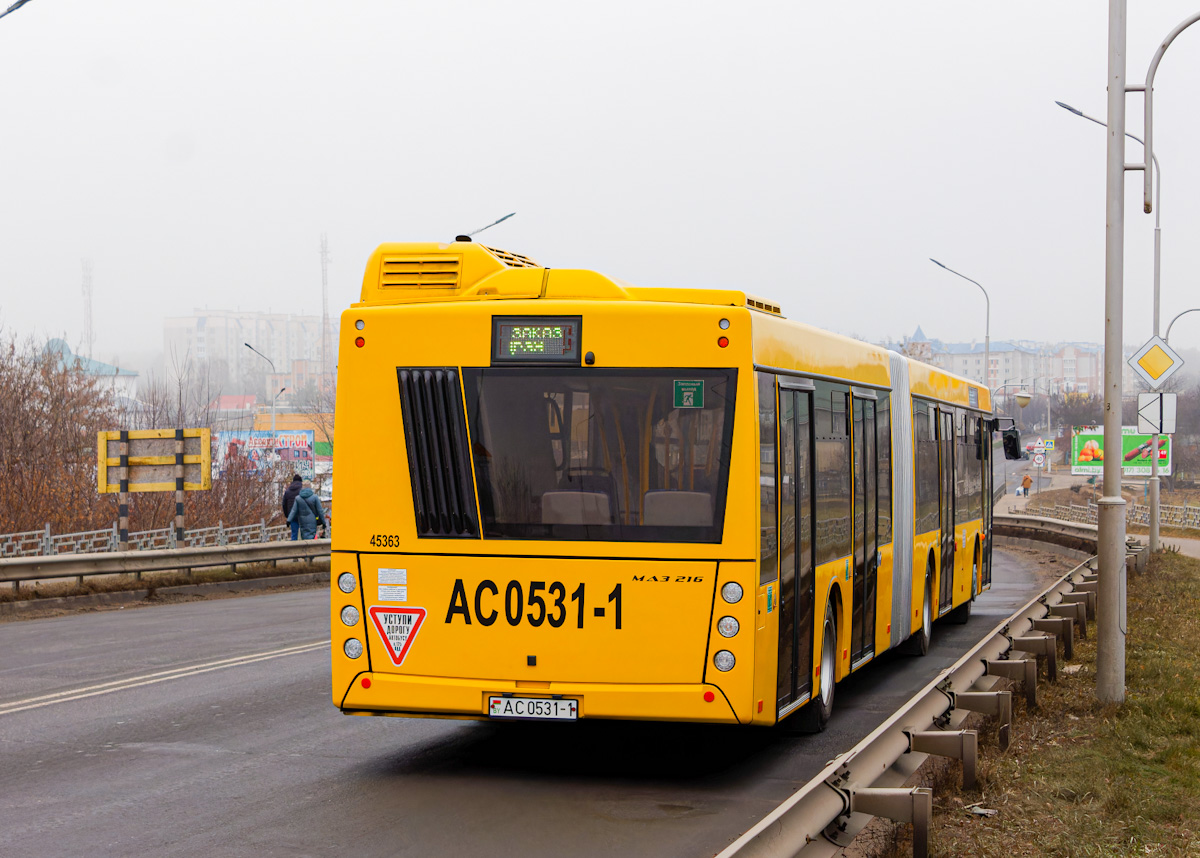 Pinsk, MAZ-216.047 # 45363