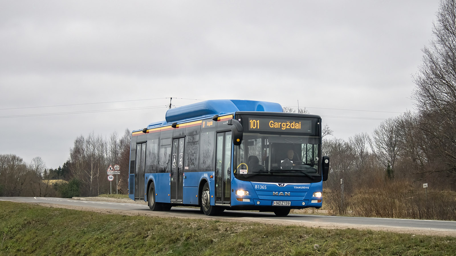 Klaipėda, MAN A21 Lion's City NL313 CNG # B1365