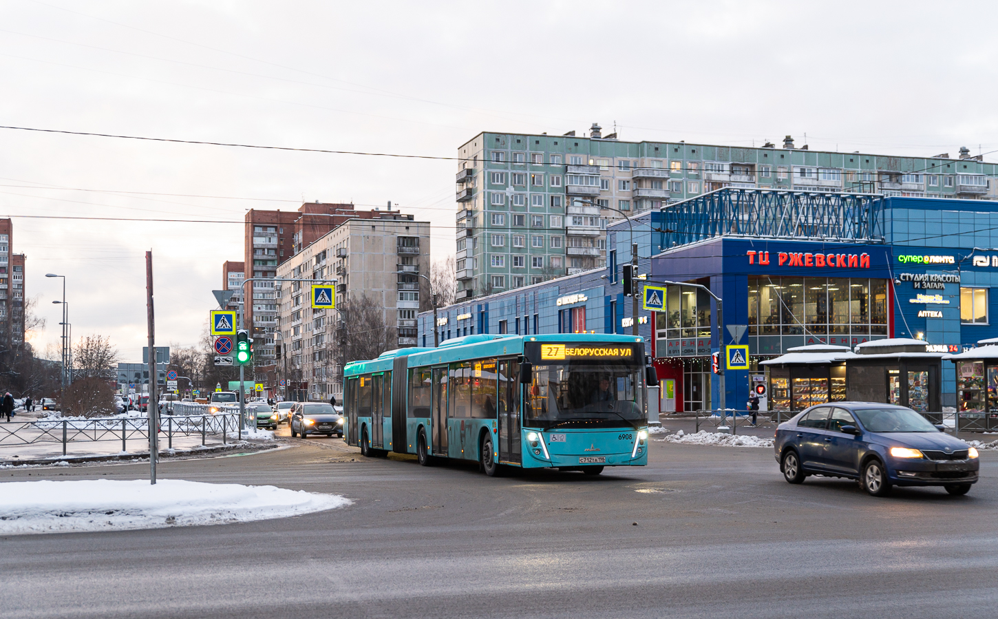 Saint Petersburg, MAZ-216.047 # 6908