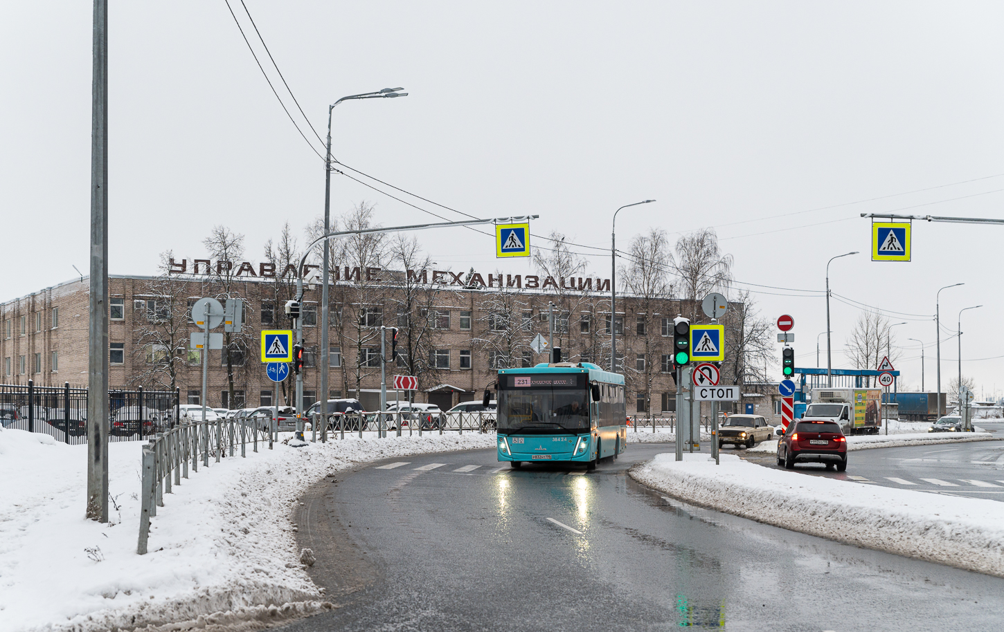 Saint Petersburg, MAZ-206.947 # 38424