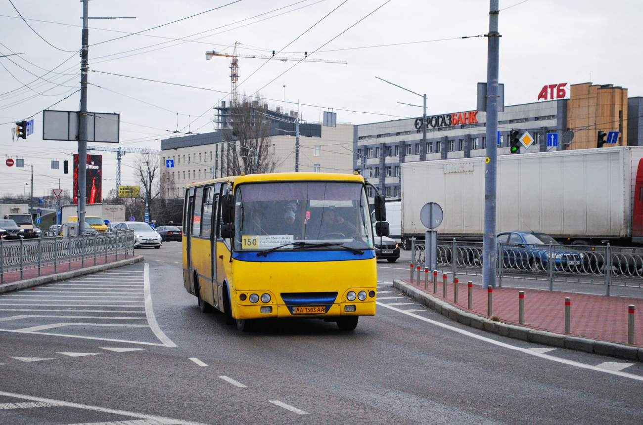 Kyiv, Bogdan А09302 # АА 1583 АА