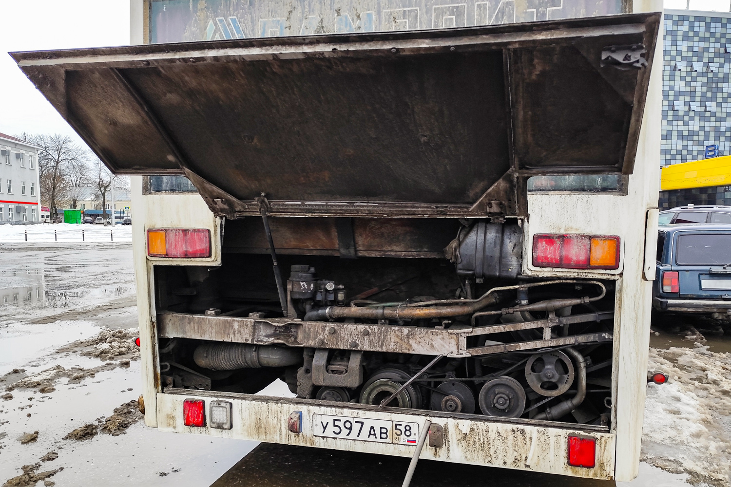 Penza, Mercedes-Benz O405 # У 597 АВ 58