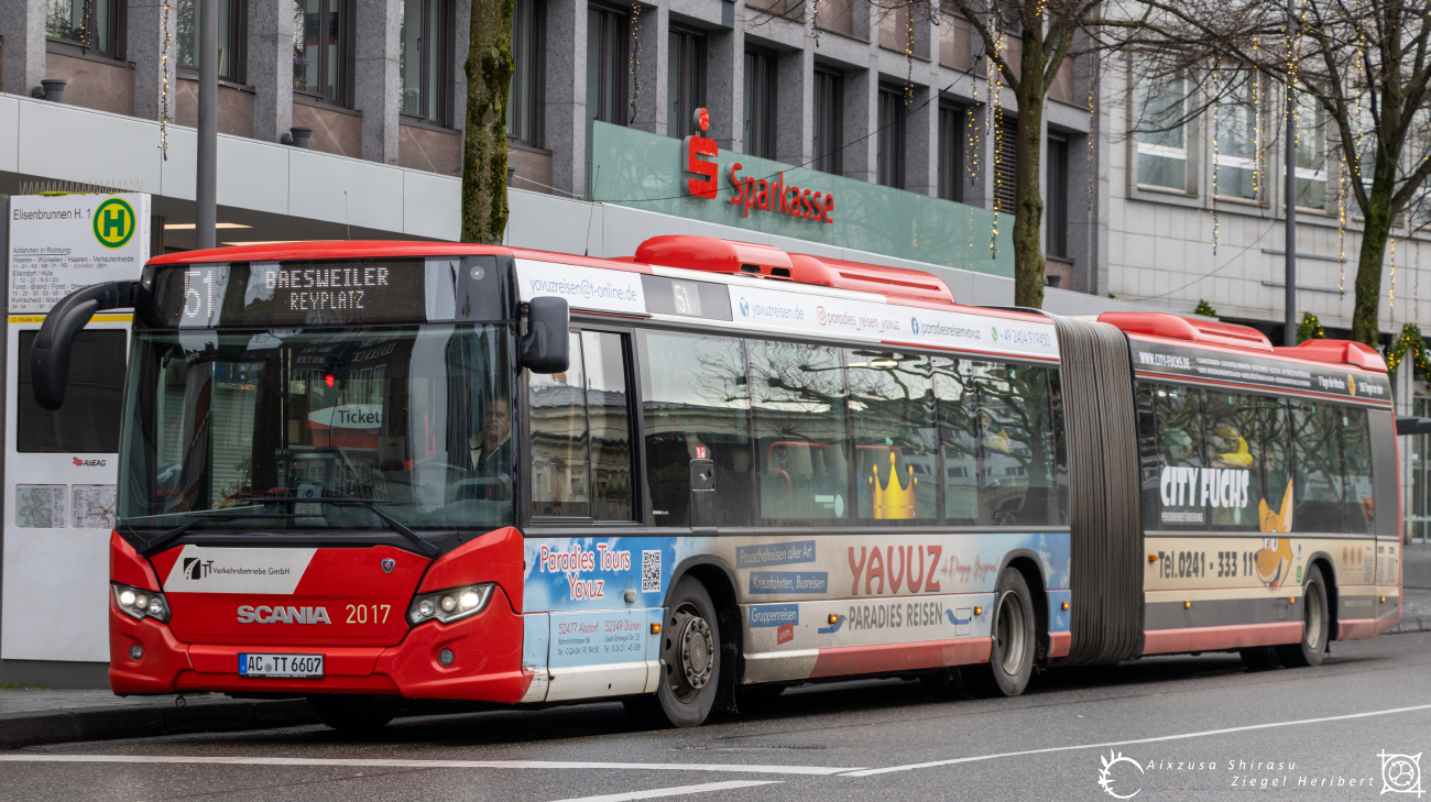 Aachen, Scania Citywide LFA # 2017