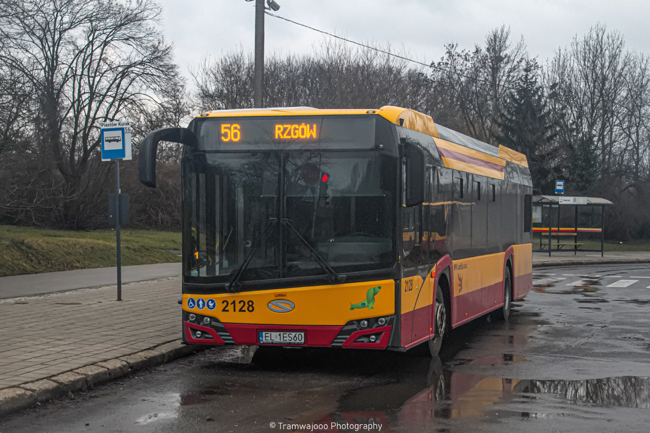 Łódź, Solaris Urbino IV 12 mild hybrid # 2128