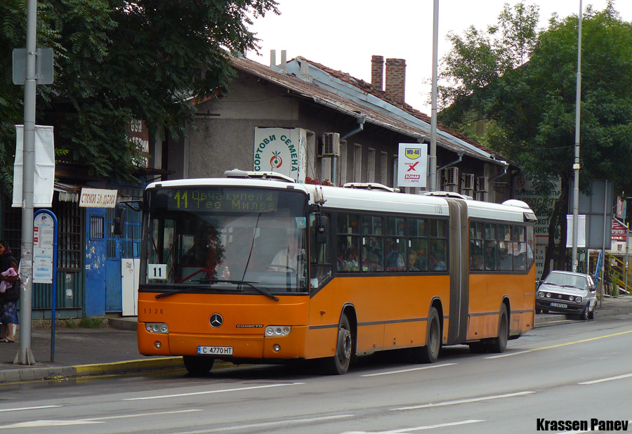 Sofia, Mercedes-Benz O345 Conecto I G # 1136