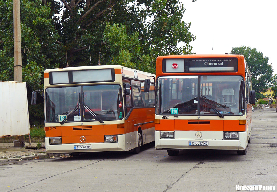 Sofia, Mercedes-Benz O405 # 2855; Sofia, Mercedes-Benz O405 # 2852
