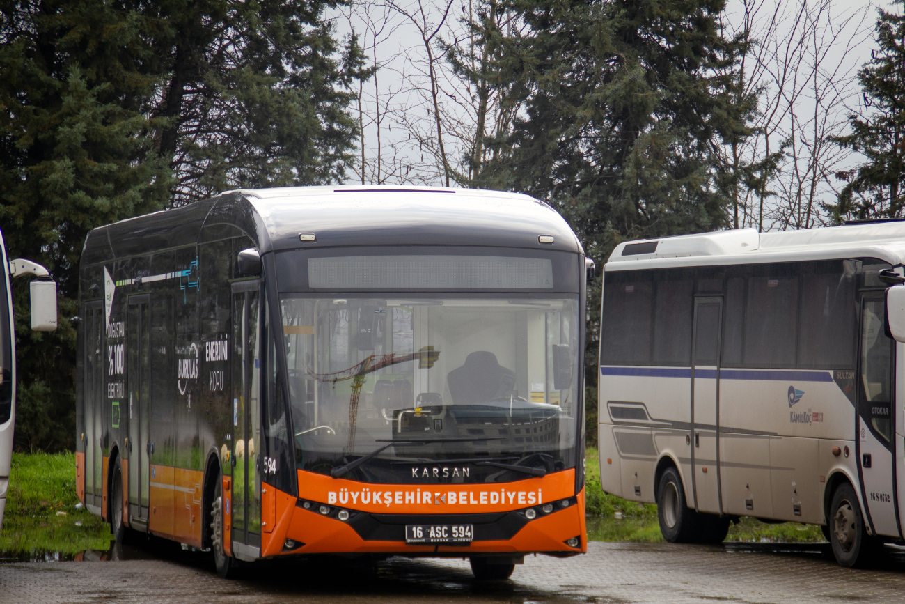 Bursa, Karsan e-ATA 12 # 594