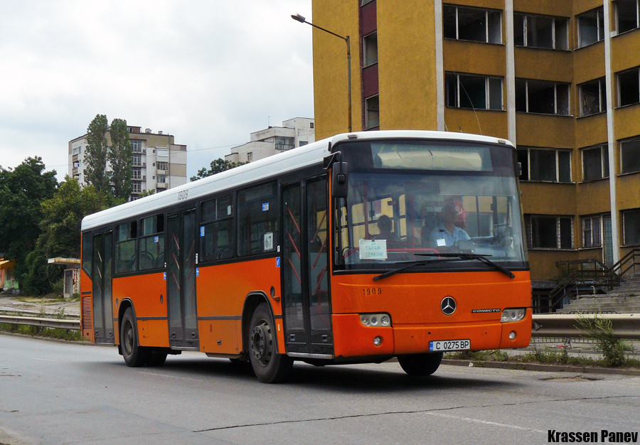 Sofia, Mercedes-Benz O345 Conecto I C # 1909