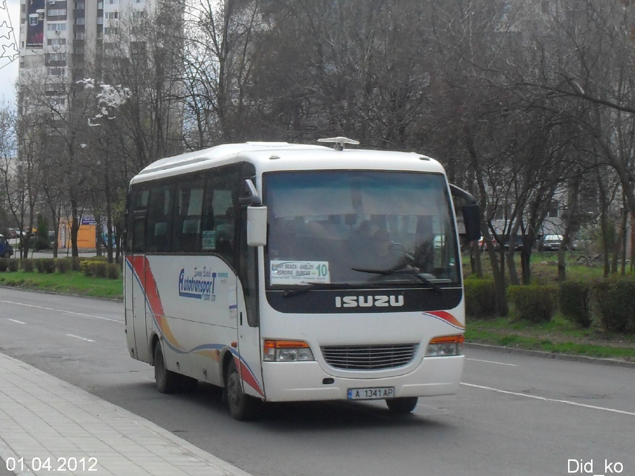 Nesebar, Anadolu Isuzu Turquoise I # A 1341 AP