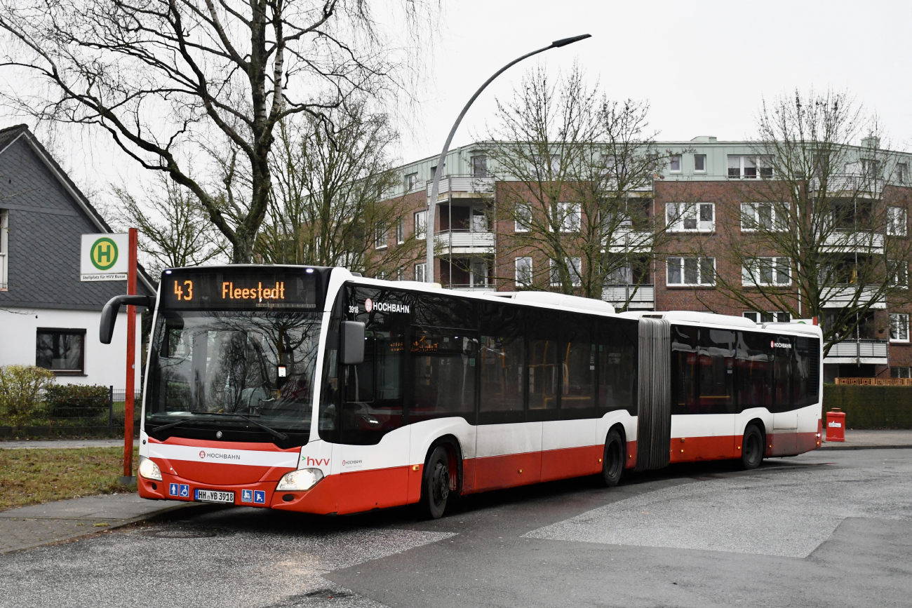Hamburg, Mercedes-Benz Citaro C2 G # 3918