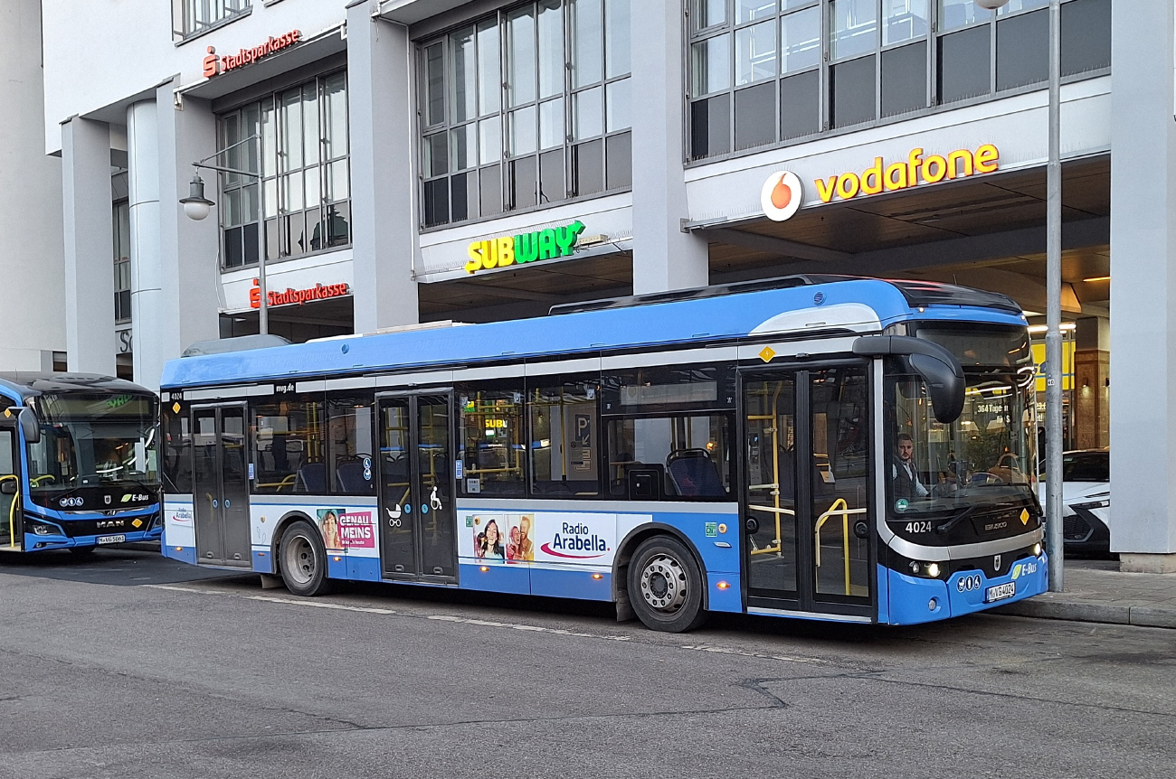 Munich, Ebusco 2.2 12M # 4024