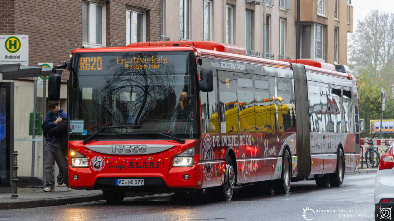 Aachen, IVECO Urbanway 18M # AC-HR 577