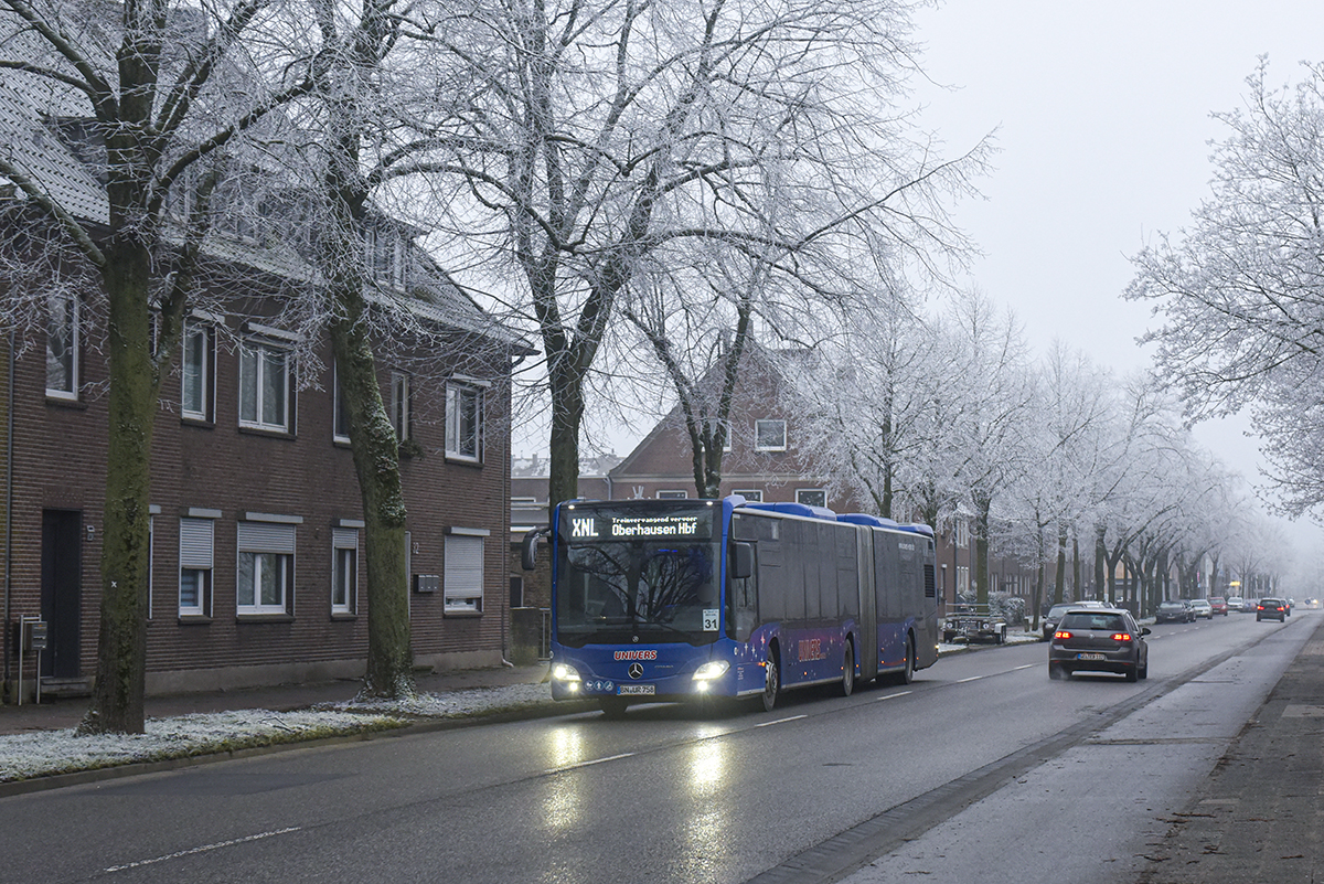 Bonn, Mercedes-Benz Citaro C2 GÜ # 58; Oberhausen — Ersatzverkehr Generalsanierung Oberhausen — Emmerich