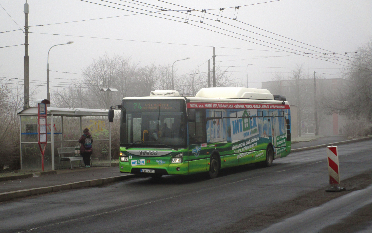 Ústí nad Labem, IVECO Urbanway 12M CNG # 89
