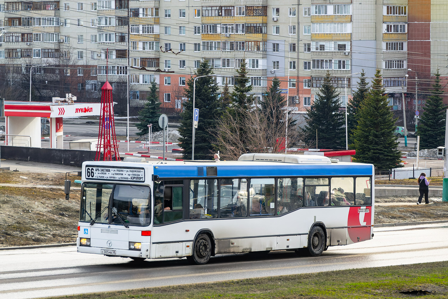 Penza, Mercedes-Benz O405N2 # С 305 МВ 58