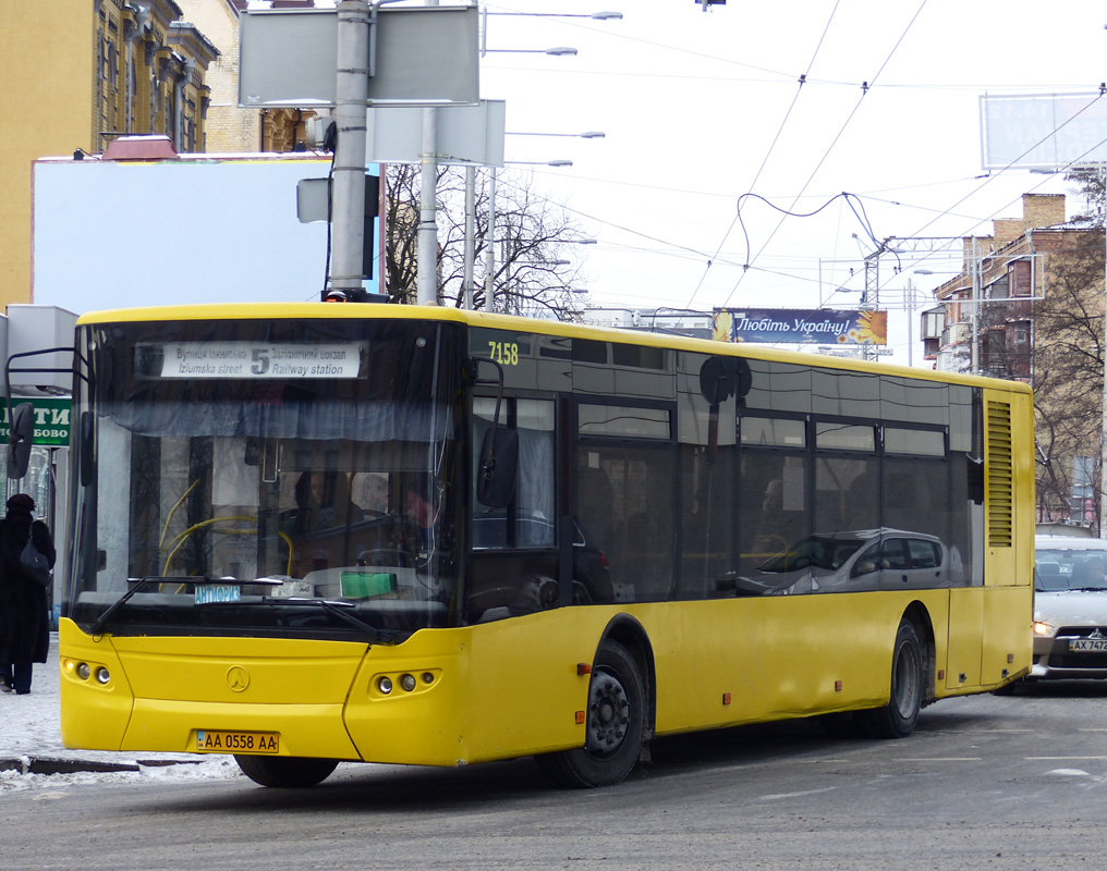 Kyiv, LAZ A183 CityLAZ 12LF # 7158