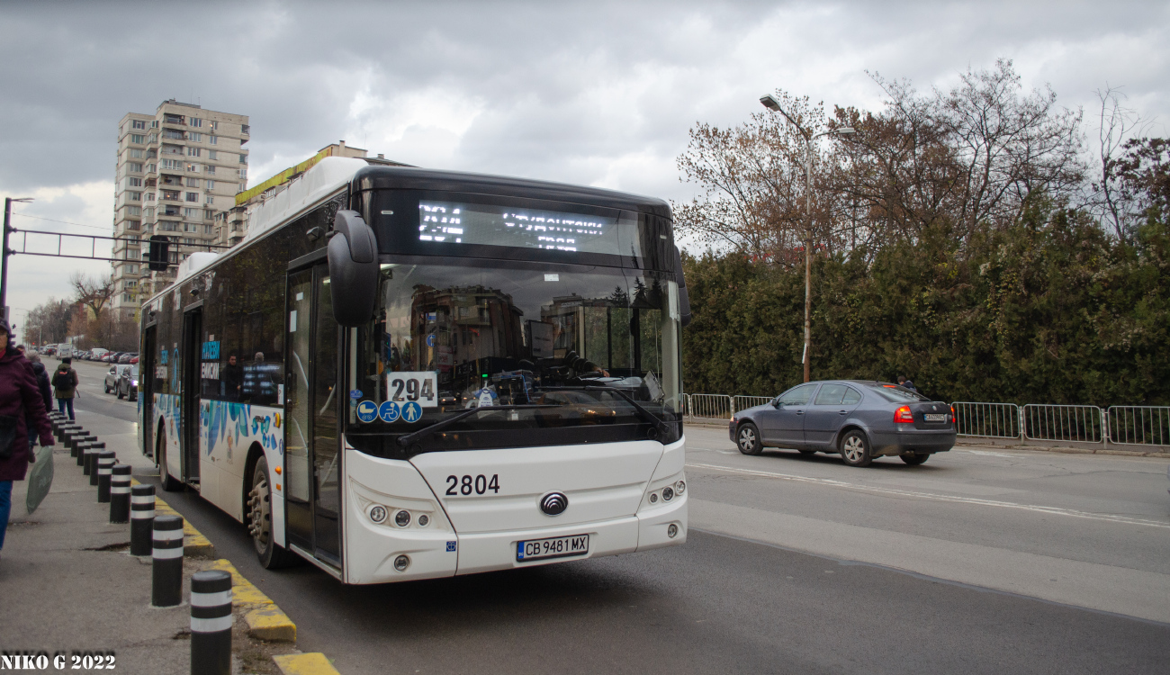 Sofia, Yutong E12LF # 2804