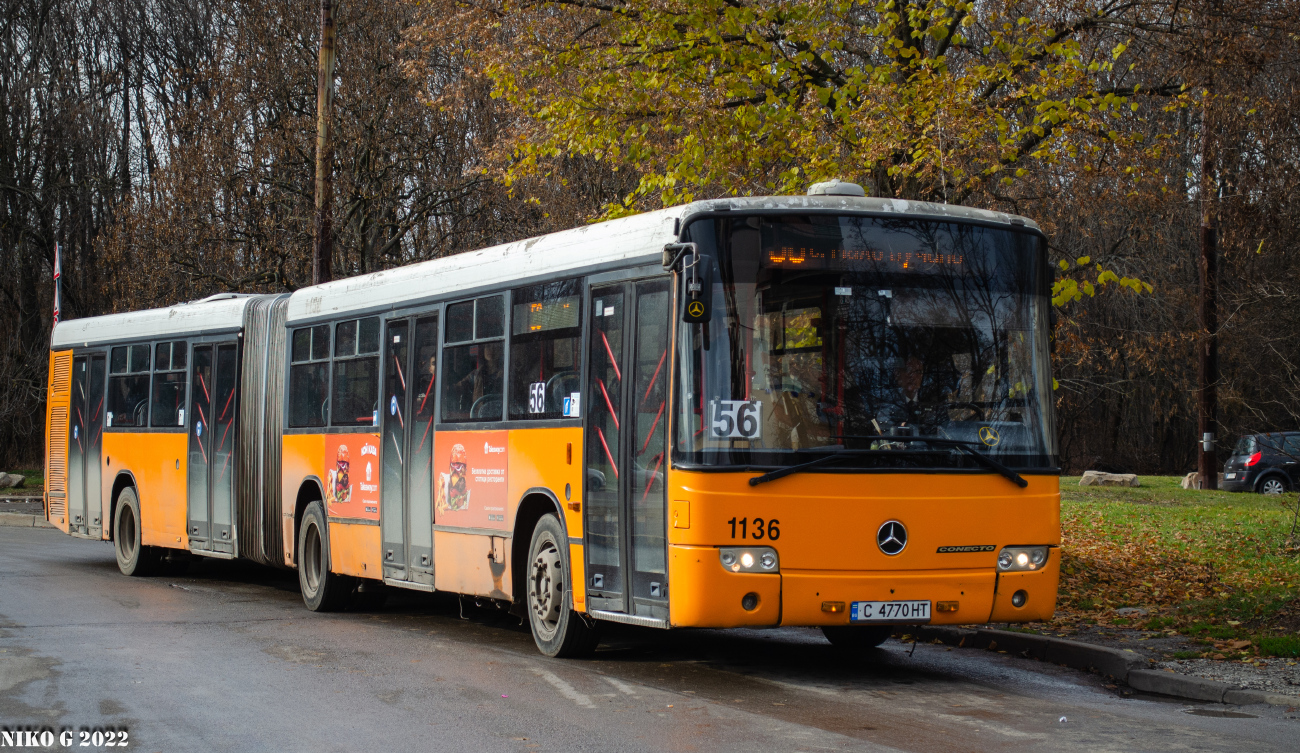 Sofia, Mercedes-Benz O345 Conecto I G # 1136