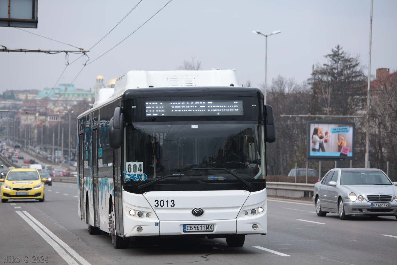 Sofia, Yutong E12LF # 3013