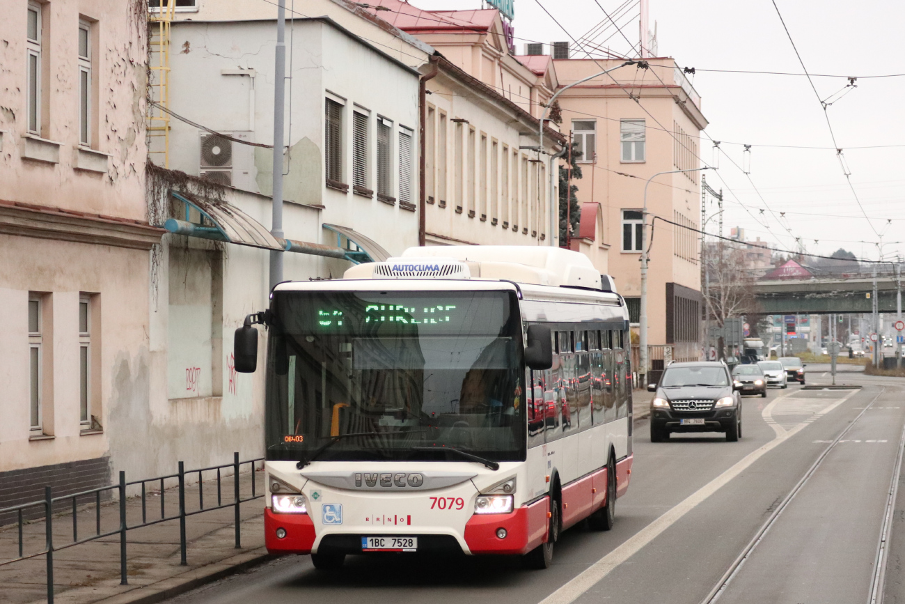 Brno, IVECO Urbanway 12M CNG # 7079