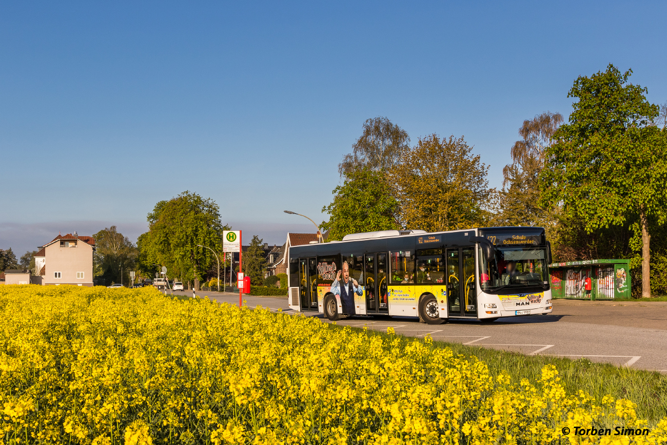 Hamburg, MAN A21 Lion's City NL283 # 1989