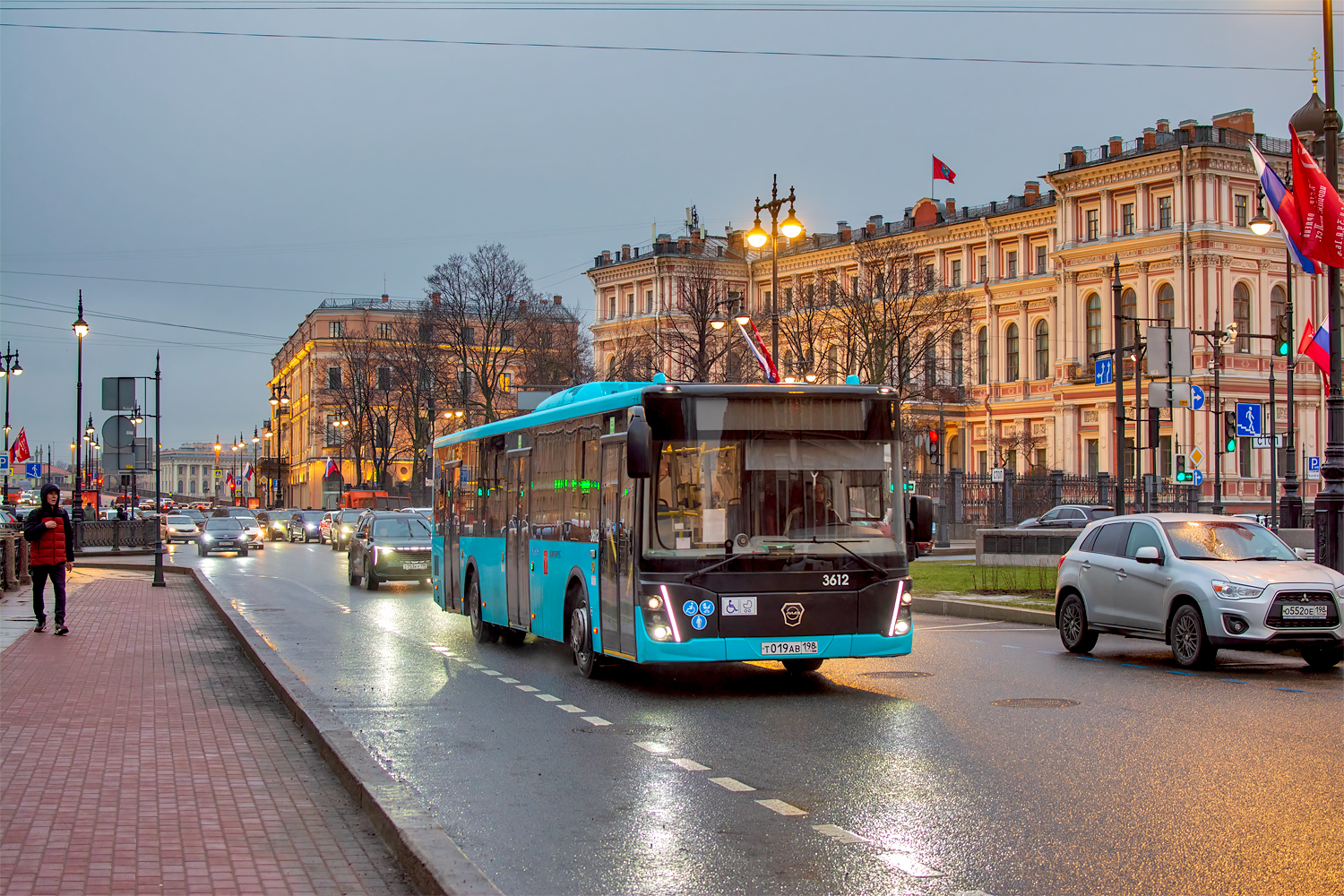 Saint Petersburg, LiAZ-5292.65 # 3612